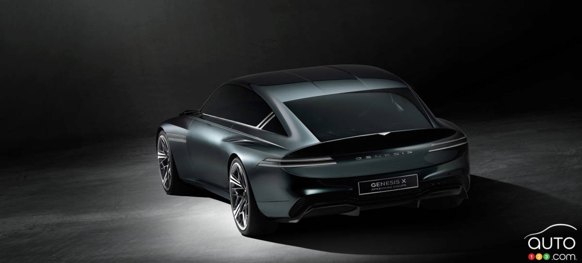 Genesis X Speedium Coupe, de haut